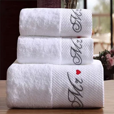 Wholesale Powder Hue Floral Bath Towel Set Manufacturers USA